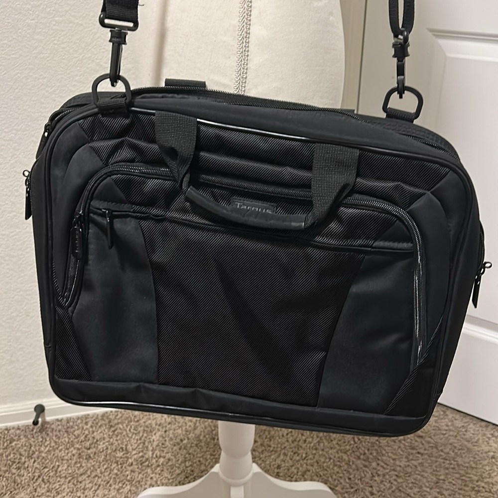 Targus Black Office Laptop/Computer/Tote Bag - Picture 2 of 7